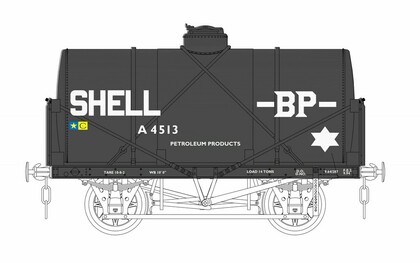 R32-F 14 ton oil tanker black BP-SHELL